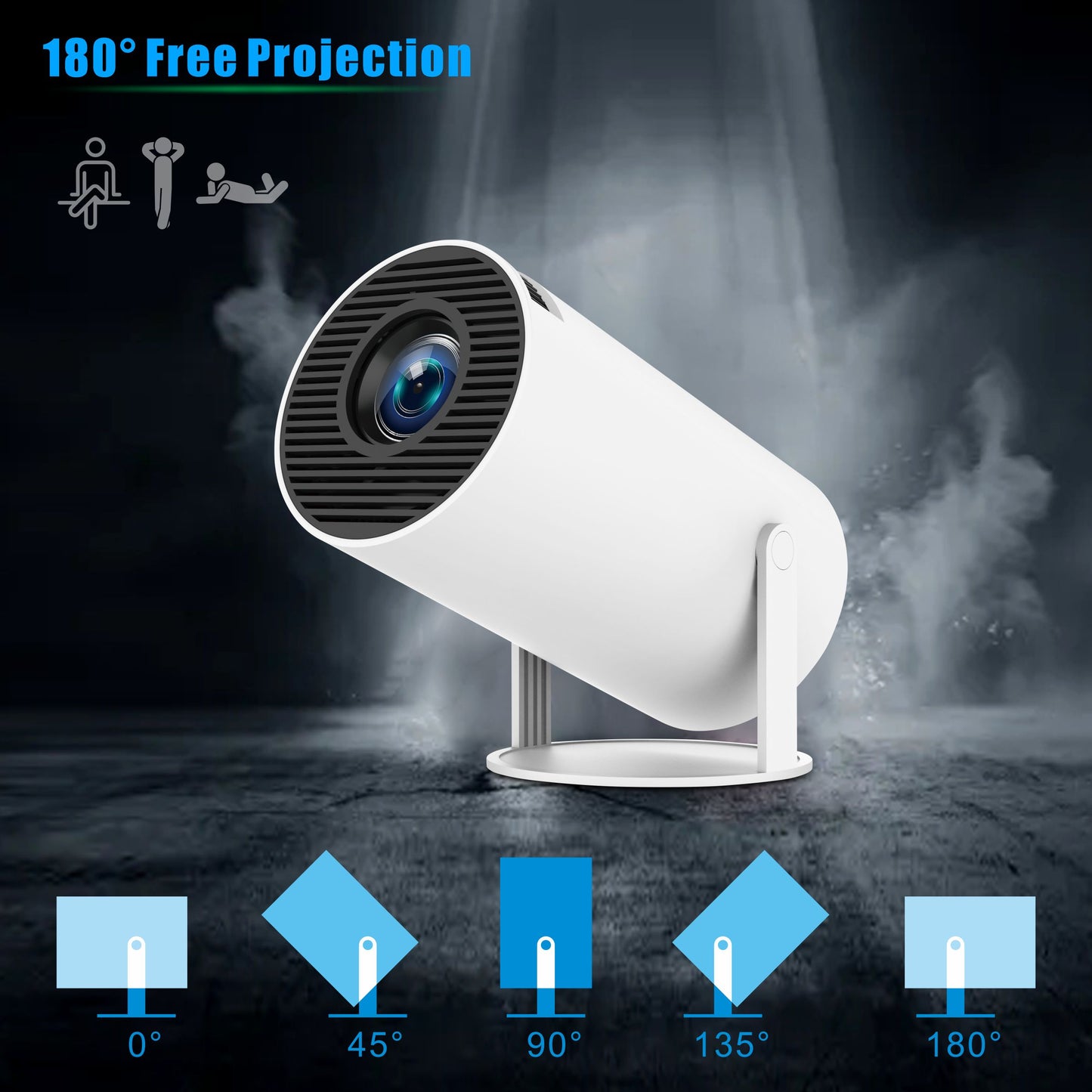 Projector HY300Pro 4K —HOT!