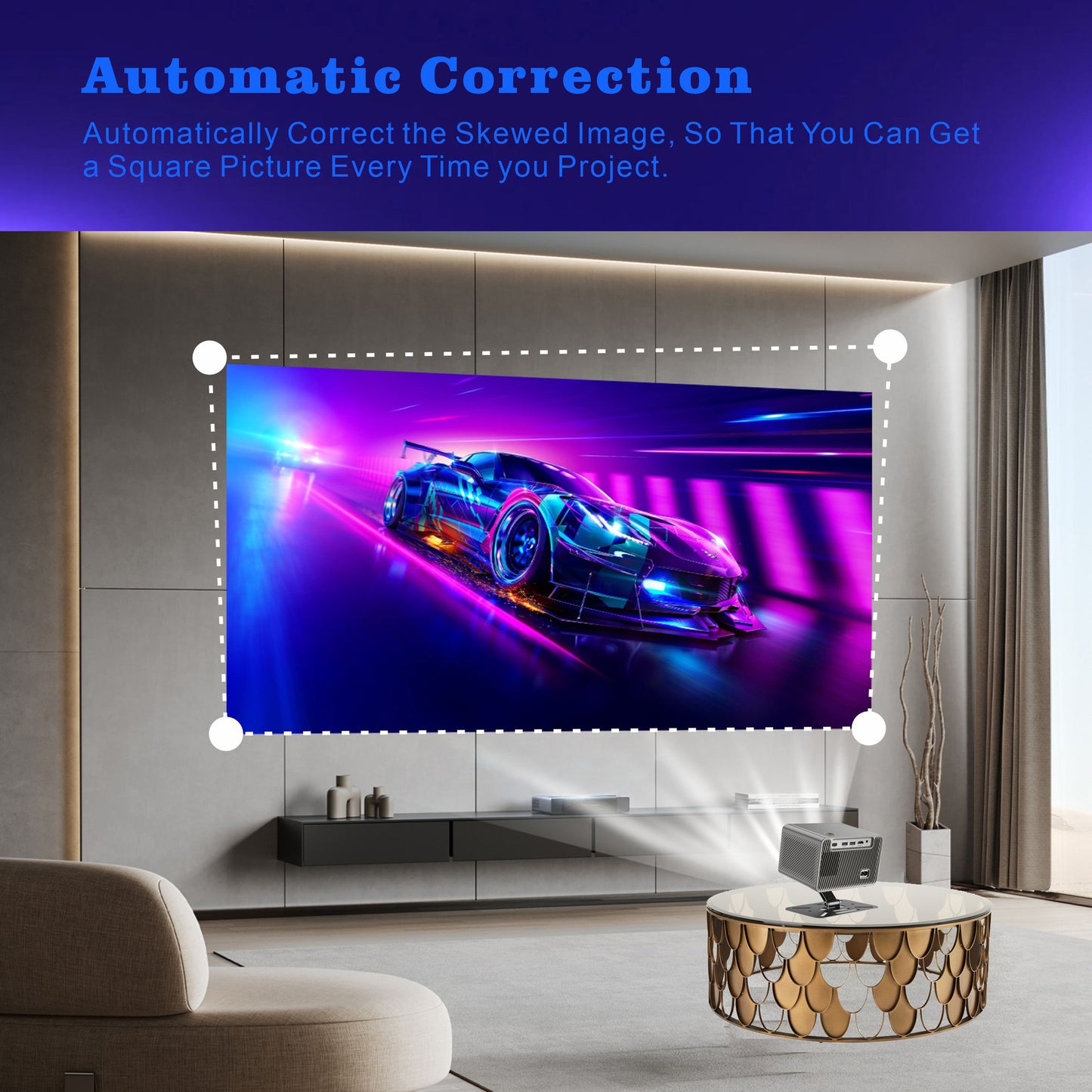 Projector M10Plus HD (Gray with Bracket)
